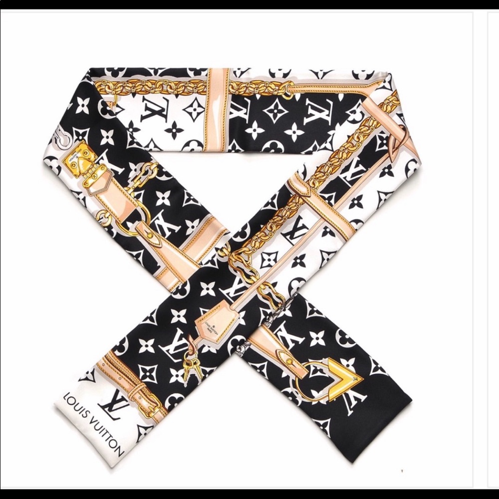 Louis Vuitton Silk Monogram Confidential Bandeau